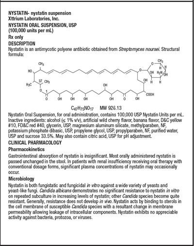 Insert (Nystatin Inst 2)